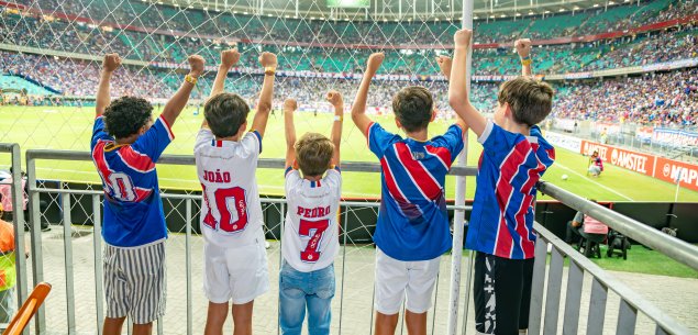 Esquadrão Arena Kids abre vendas para partidas de maio na Fonte Nova